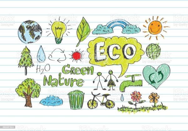 Плакат на экологическую тему