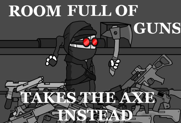 Madness Combat персонаж Хэнк