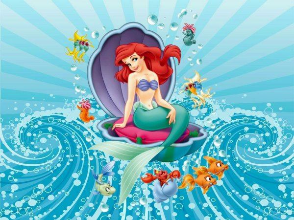 Плакат Русалочка