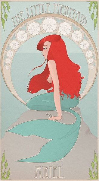 Русалочка мультфильм 1989