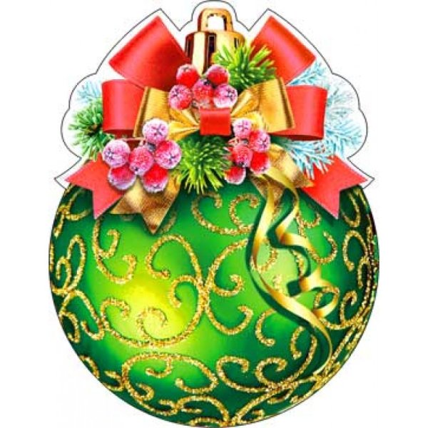 Украшения на скотче новый год шары