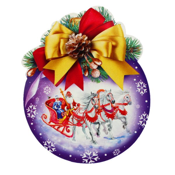 Новогодние украшения на скотче