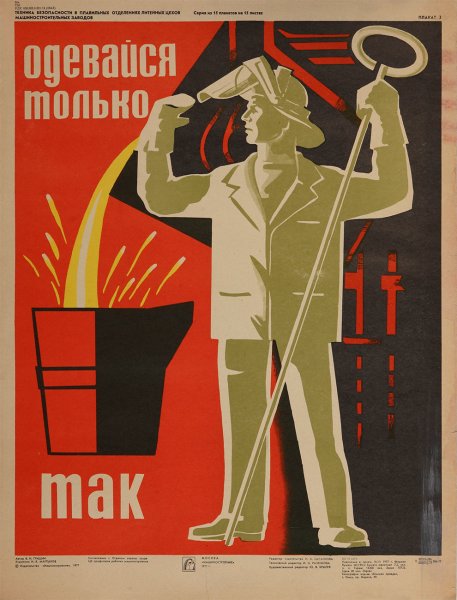 Советские плакаты завод