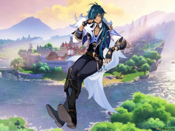 Кейя Геншин в полный рост