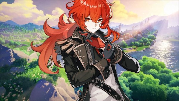 Дилюк Геншин Импакт