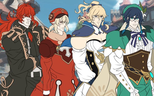 Персонажи Геншин Байджу