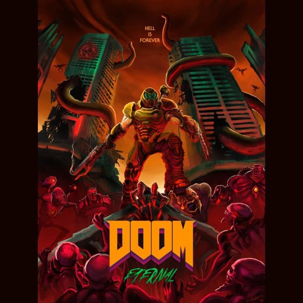 Дум Этернал Постер