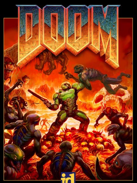Doom 2016 обложка