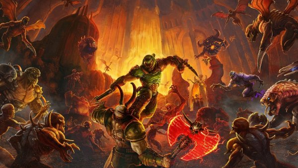 Doom Eternal ps4 диск