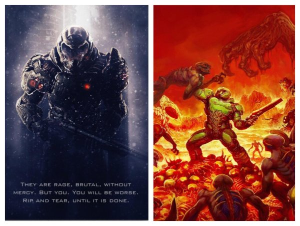 Дум Этернал Постер