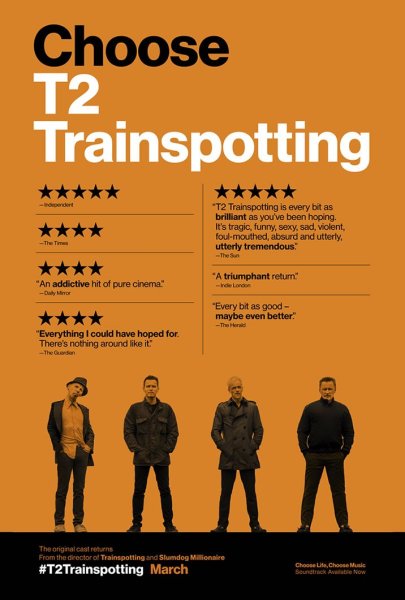T2 Trainspotting Постер