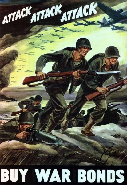 Военный плакат Британии второй мировой войны