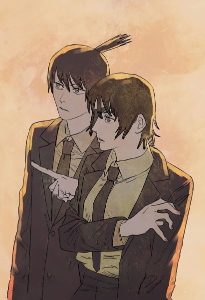 Человек-бензопила Chainsaw man аниме