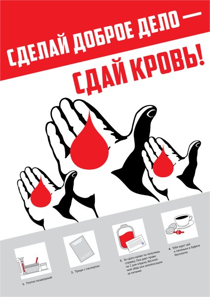 Донорство плакаты