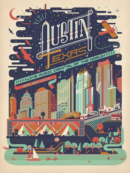 Винтажные постеры путешествия