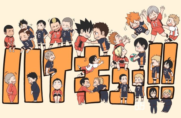 Haikyuu Чиби Карасуно