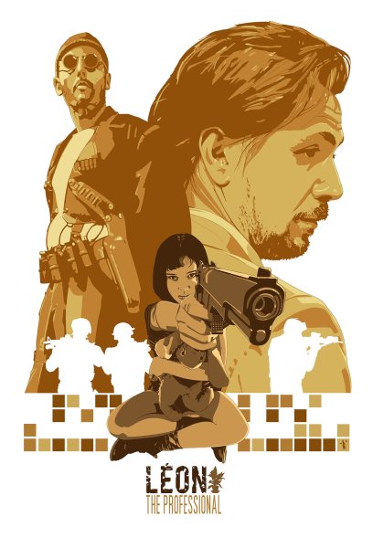 Леон фильм плакат