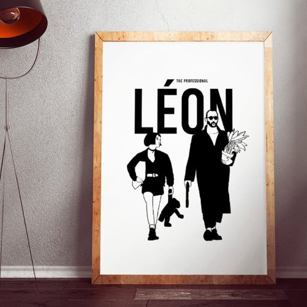 Леон фильм Постер