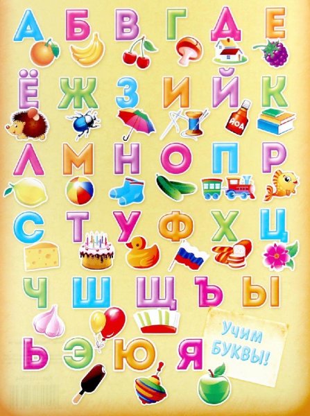 Плакат. Азбука