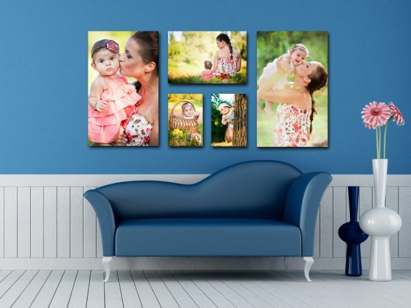 Печать на холсте