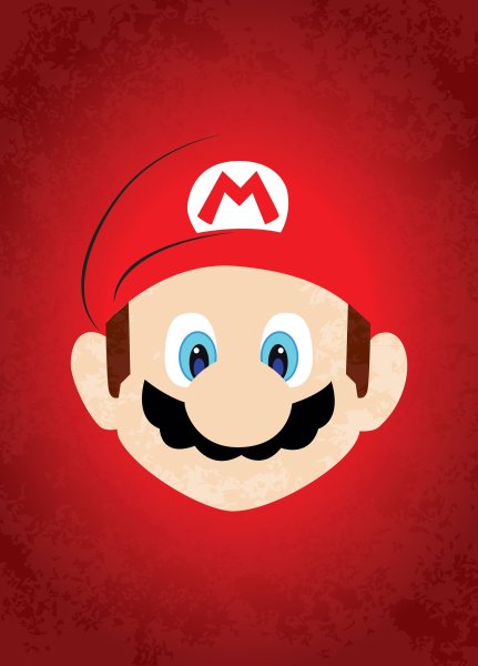 Супер Марио плакат