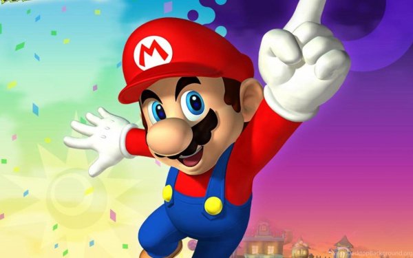 Марио из игры