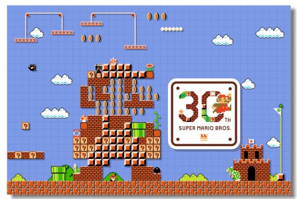 Марио БРОС Постер