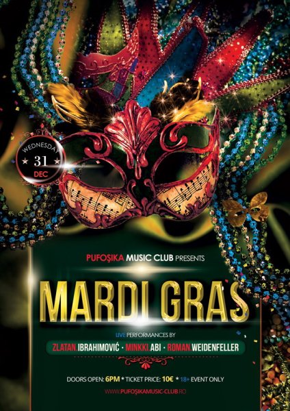 Плакат вечеринки маскарада