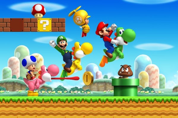 Супер Марио БРОС Wii