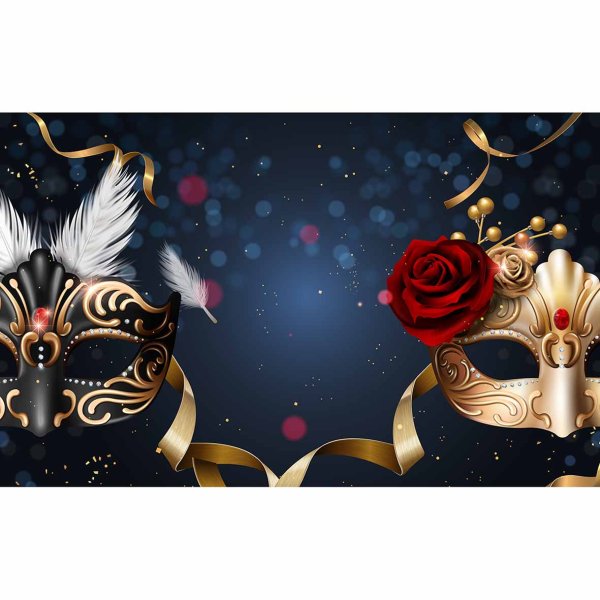 Новогодний маскарад афиша