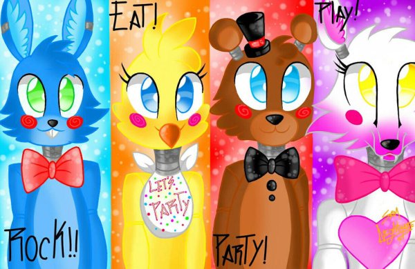 Плакат той АНИМАТРОНИКОВ