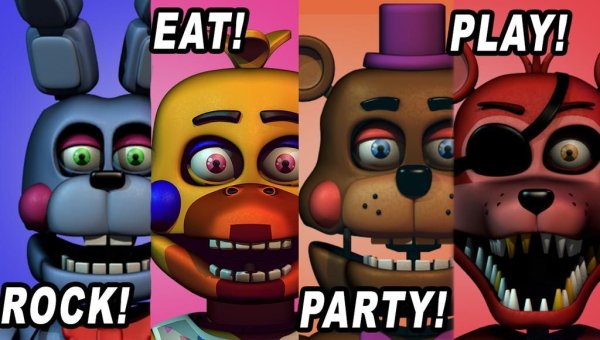 Плакат Фредди ФНАФ 1