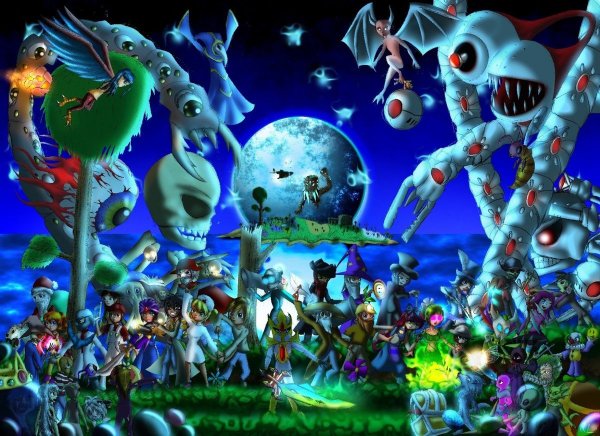 Terraria Постер