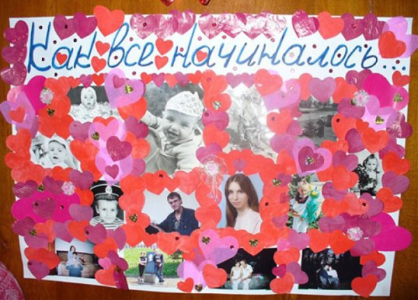 Плакаты на свадьбу своими руками