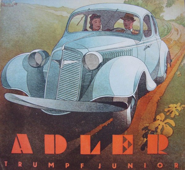 Рекламные плакаты автомобилей