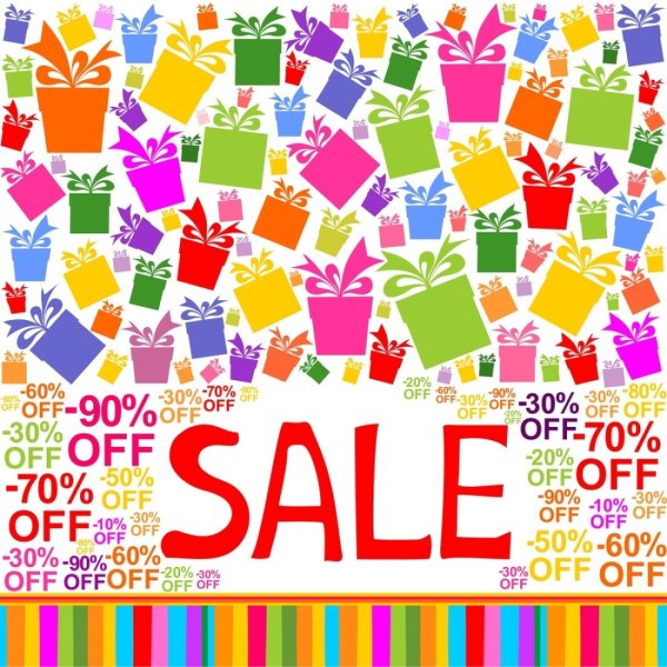 Скидки плакат