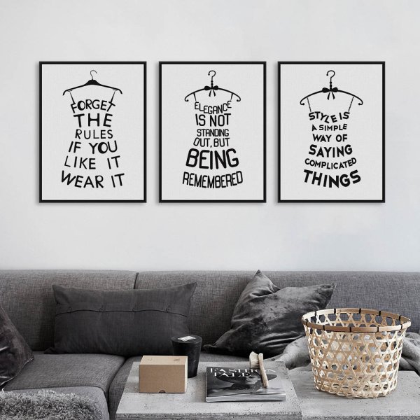 Мотивационные постеры для интерьера