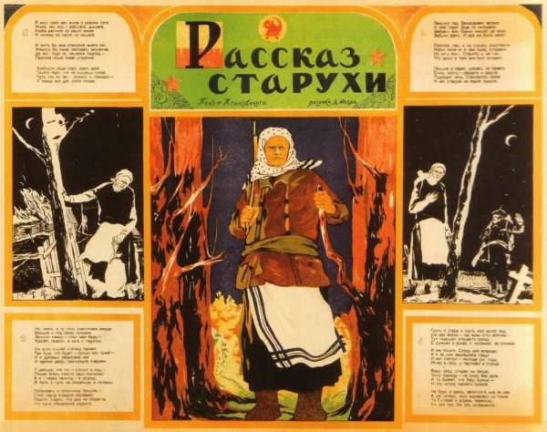 Советские партизанские плакаты