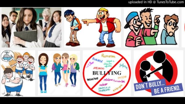 Плакат на тему буллинга