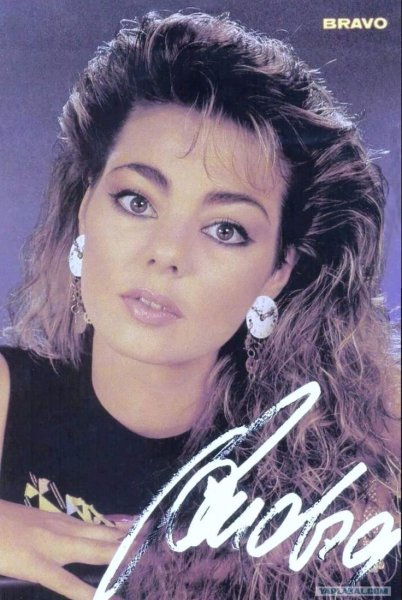 Певица Сандра 1987