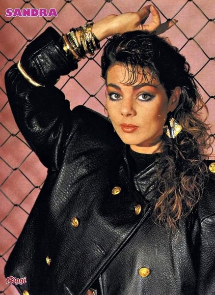 Сандра певица Постер