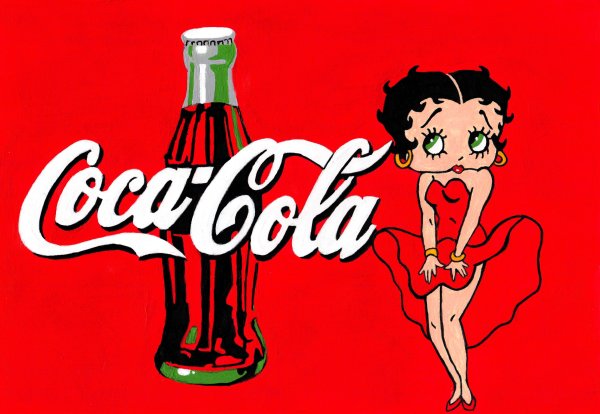 Бетти Буп Кока кола