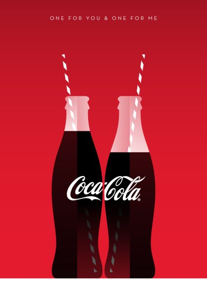 Рекламные плакаты колы