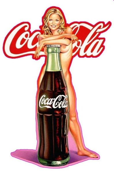 Coca Cola девушка