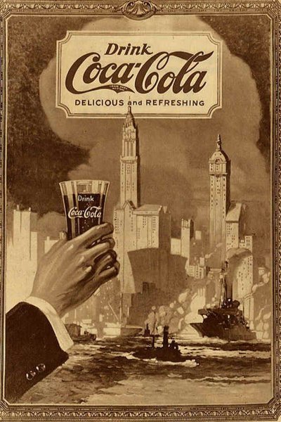 Коллаж Кока колы