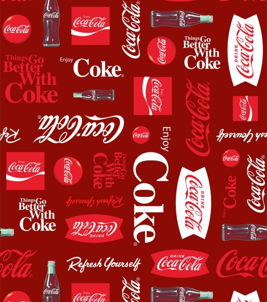Постер Кока кола ретро