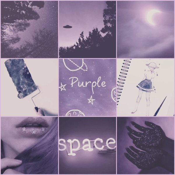 Фиолетовые плакаты