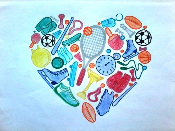 Рисунок на тему моё хобби