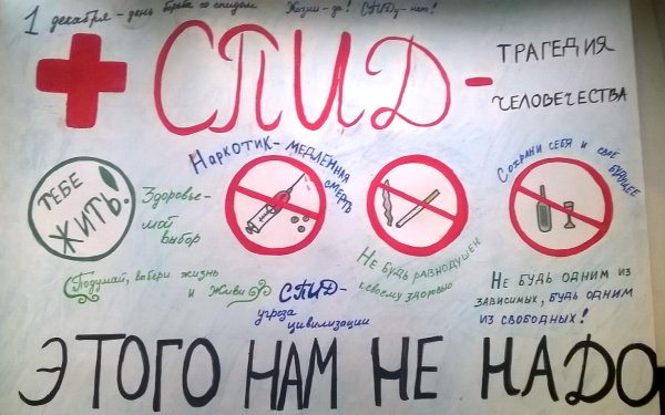 Стоп ВИЧ рисунки