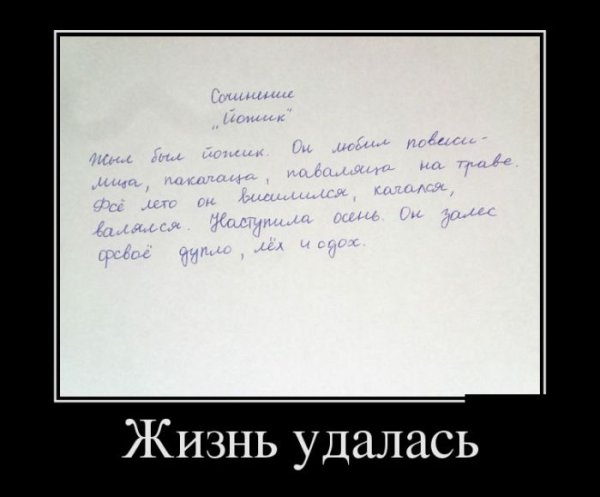 Жизнь удалась прикол